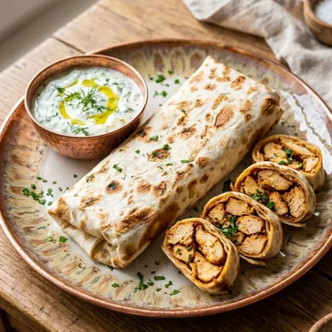 Kebab di pollo fatto in casa · 40 min, 586 kcal