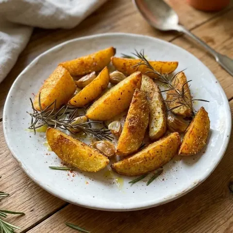 Patate al forno con paprika · 45 min, 347 kcal