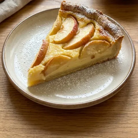 Crostata di mele alla crema · 1h 20, 342 kcal