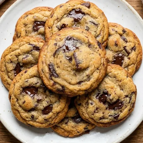 Biscotti gocce di cioccolato · 53 min, 275 kcal