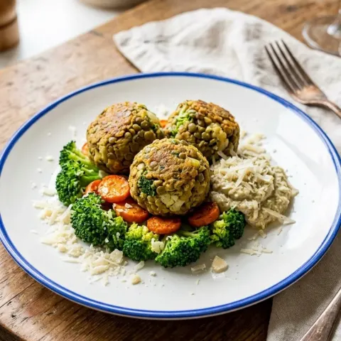 Polpette di lenticchie · 35 min, 235 kcal