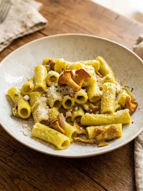 Ricetta Pasta vegana ai funghi